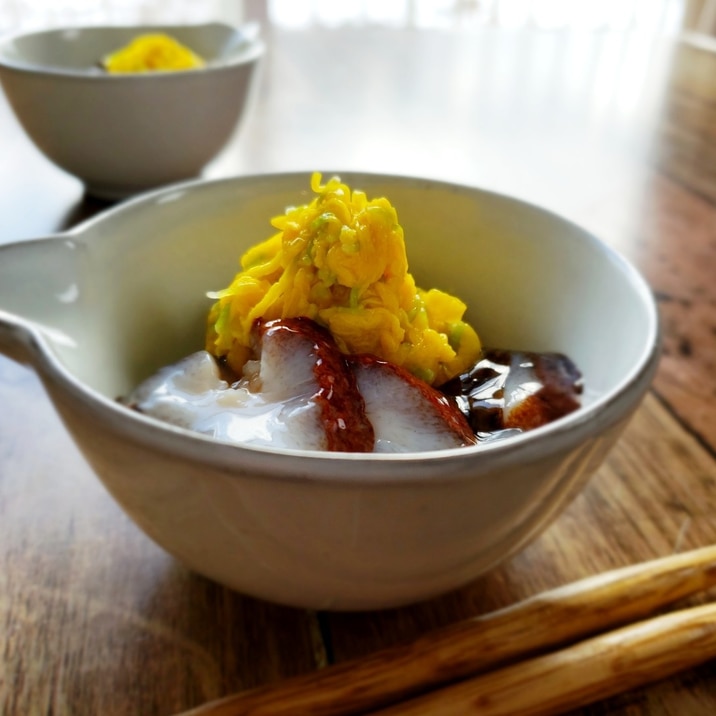 【独居自炊】ナマコと菊の酢の物